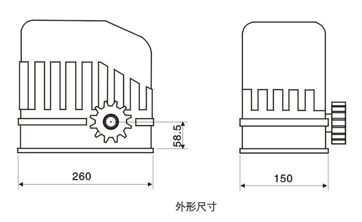先鋒平移門電機(jī)